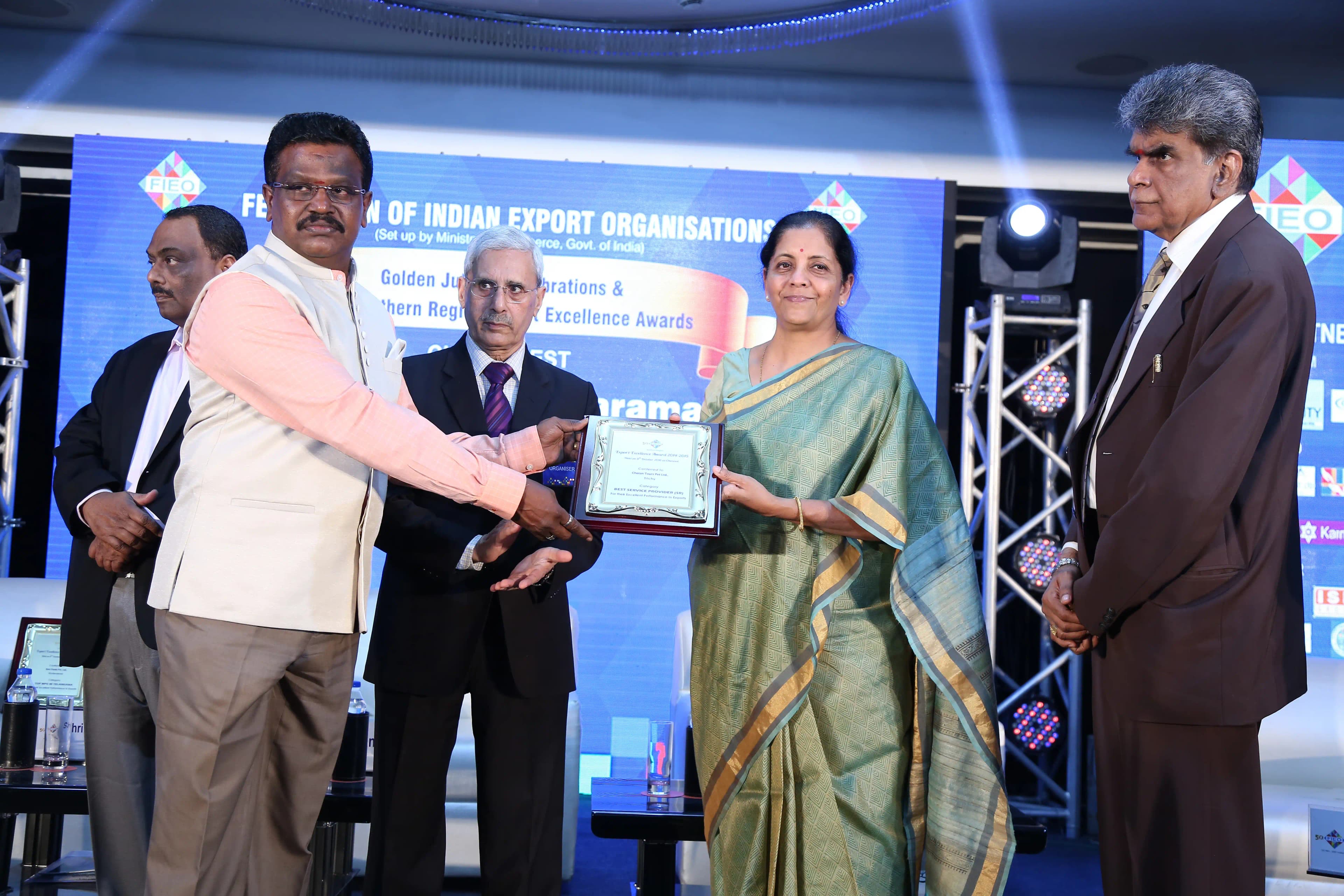 Best Service Provider – Southern Region (Gold) | 2014–2015